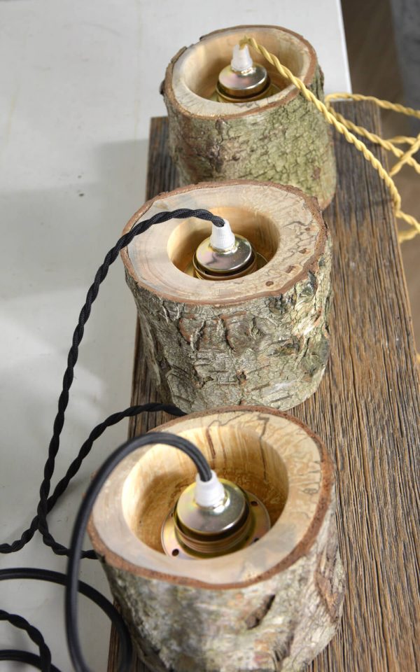 Sfeervolle hanglamp van berkenhout 04